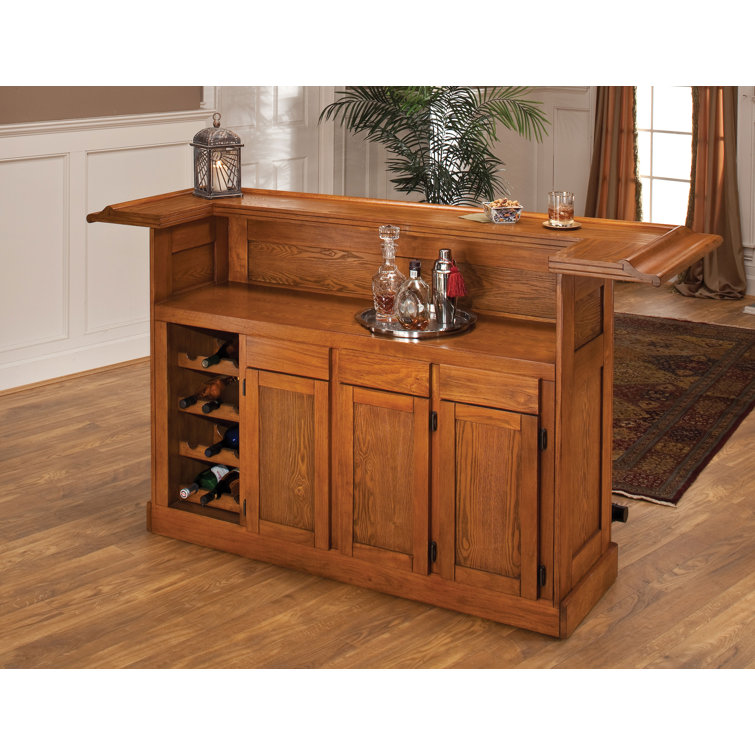 Darby Home Co Potomac Home Bar with Wine Storage & Reviews Wayfair